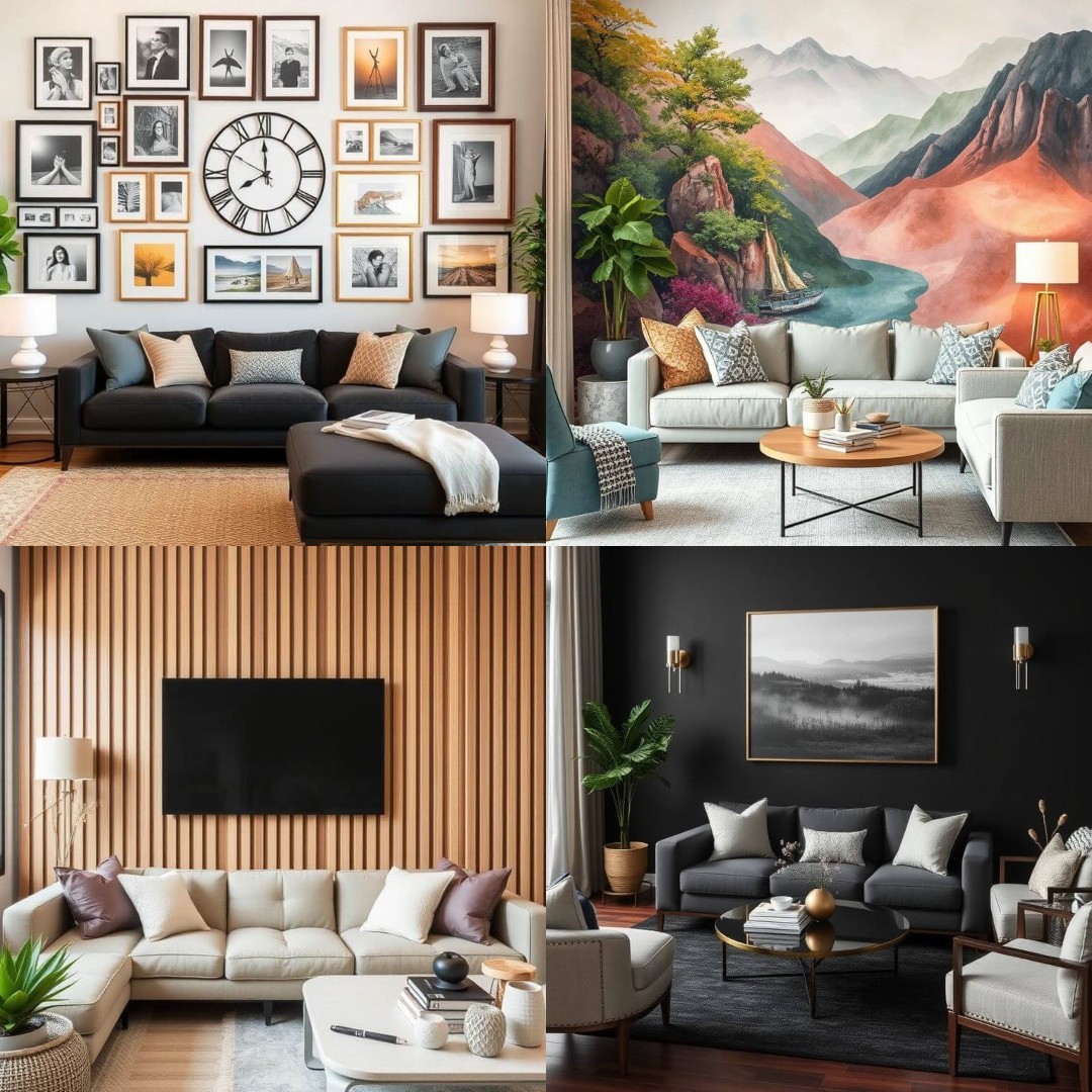 Living Room Makeover: 25 Accent Wall Ideas You'll Love