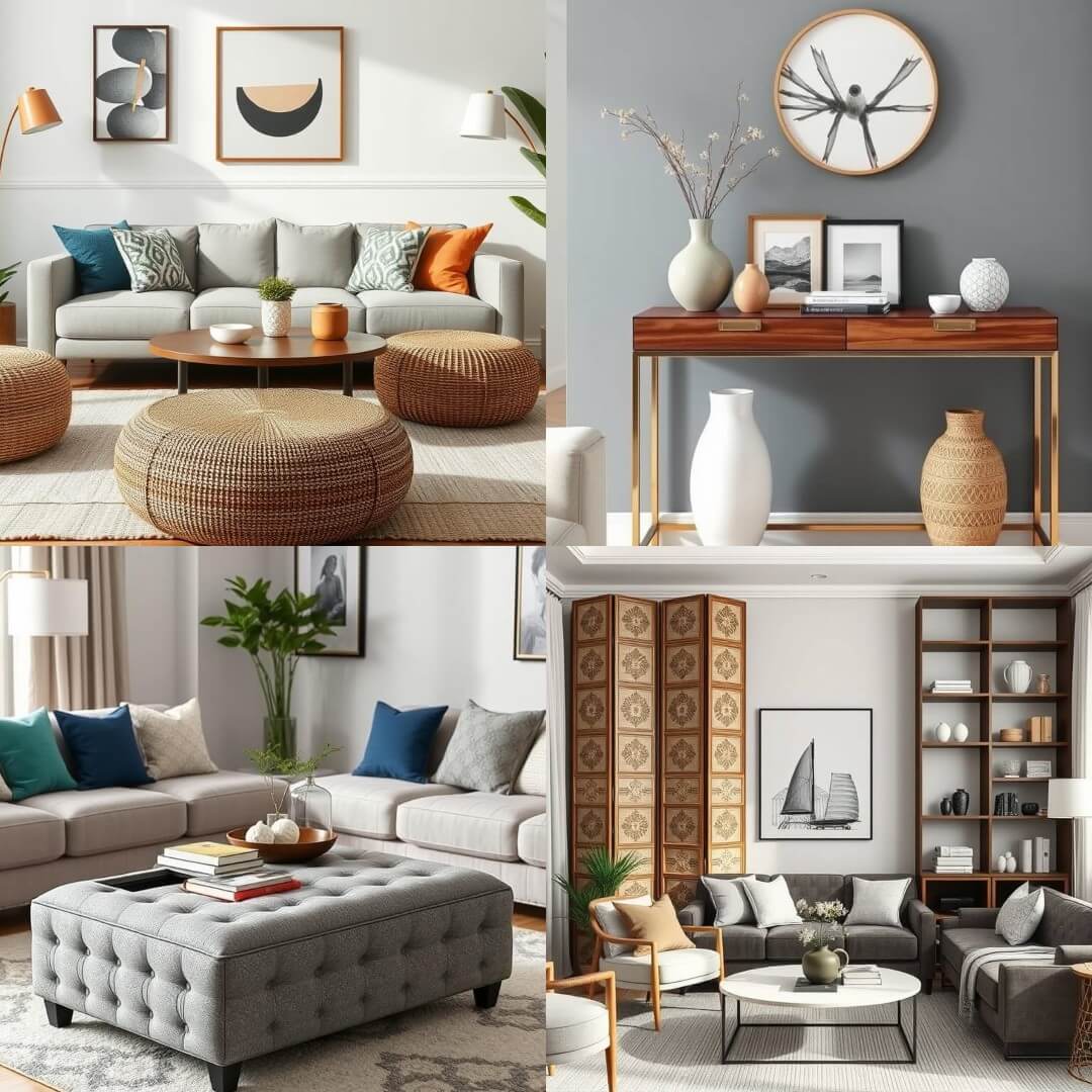 20 Creative Living Room Furniture Ideas To Maximize Space