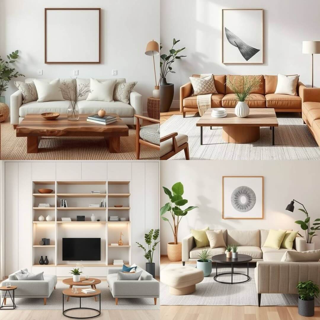 Image showcasing Minimalist Living Room Makeover: 15 Stylish Ideas for Every Home