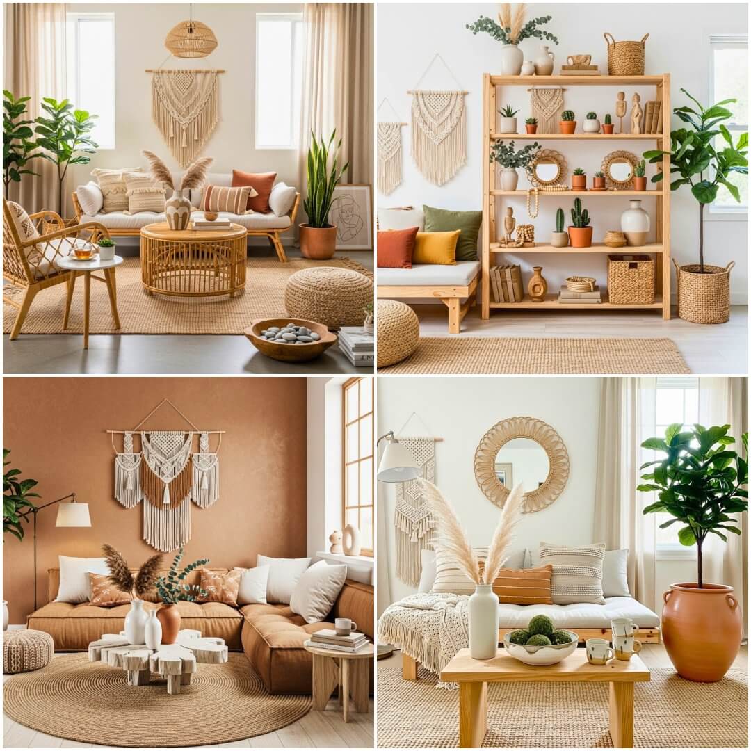 25 Minimalist Boho Living Room Looks That Still Feel Warm
