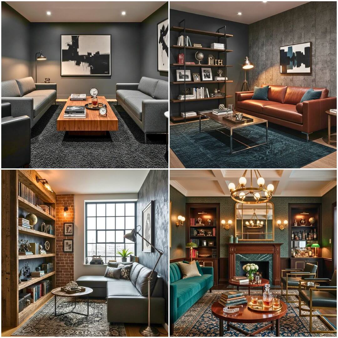 25 Small Masculine Living Room Ideas: Sleek, Rugged, Refined