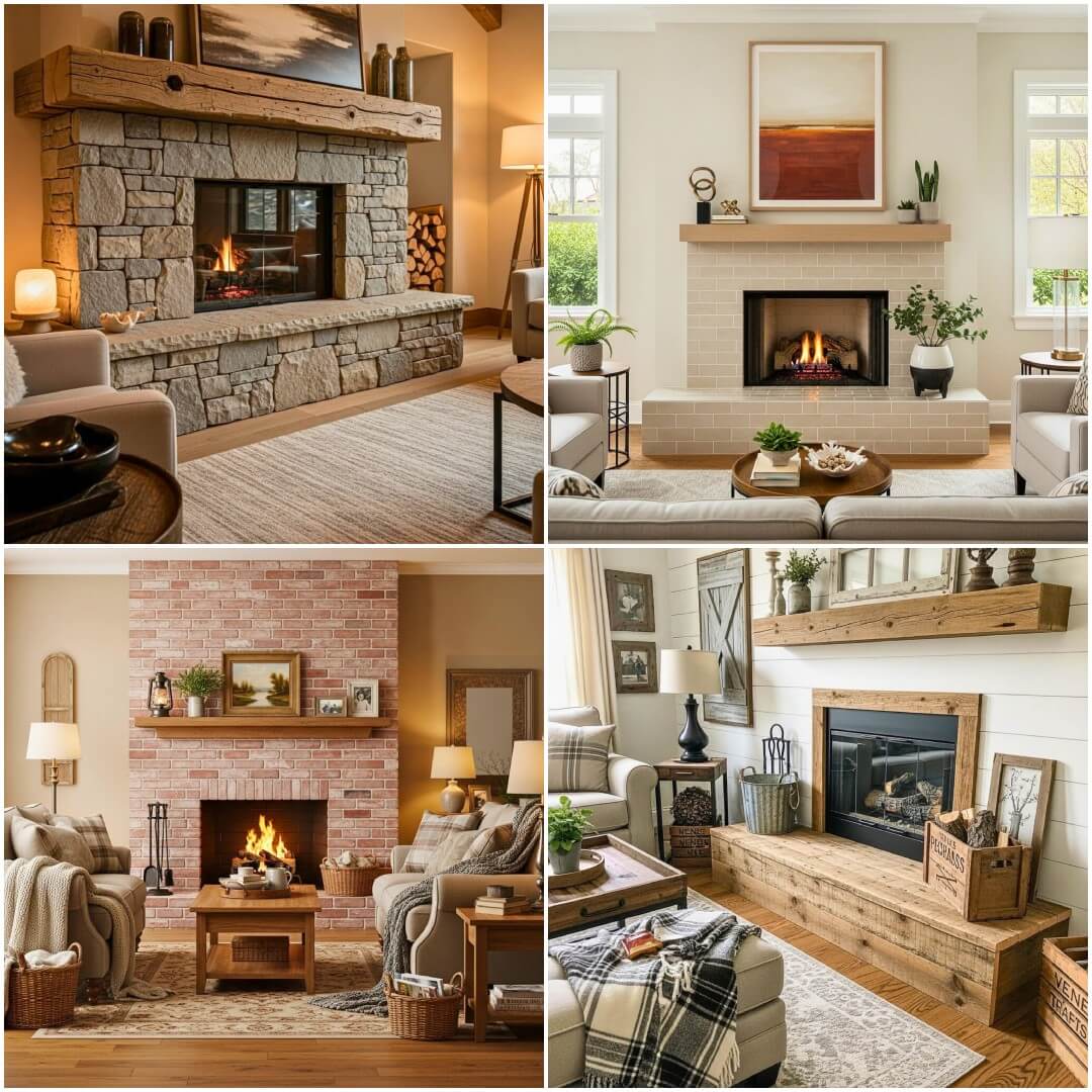 26 Fireplace Hearth Ideas You’ll Want to Steal